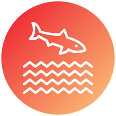 Shark Icon Style