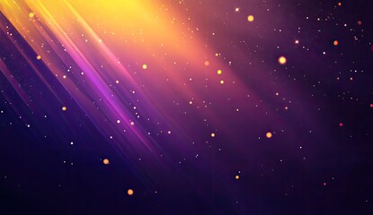 Abstract vibrant light rays,  sparkling particles