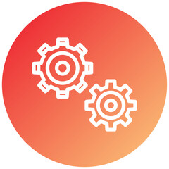 Cogwheel Icon Style