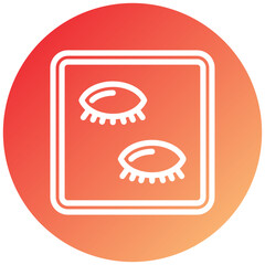 Eyelash Icon Style