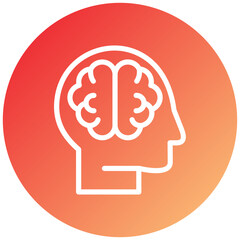 Brain Icon Style
