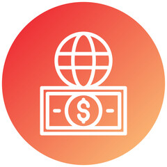 Economic Diplomacy Icon Style