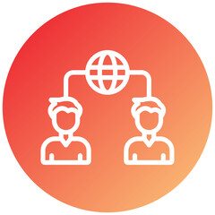 International Relations Icon Style