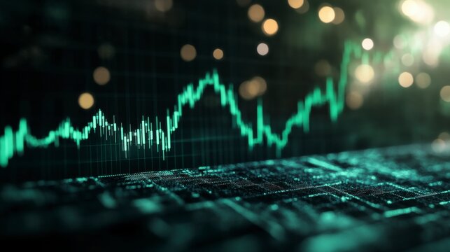 Analyzing digital trends through sound waves virtual environment data visualization abstract viewpoint technology insights for seo impact