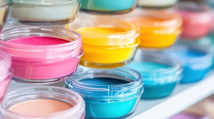 Colorful Lens Solutions on Display in Inviting Atmosphere