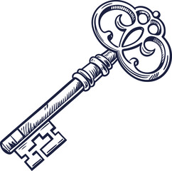 key to success vector