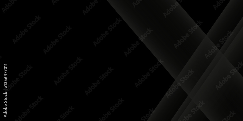 Poster black abstract background. elegant dark diagonal shape elements.