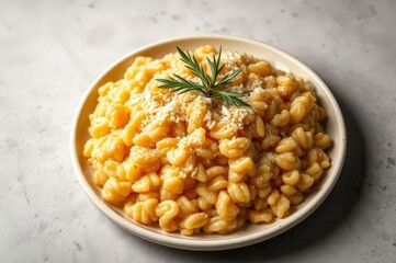 Elegant Italian Risotto Presentation