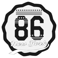 Fashion Typography Graphics. New York Sport Brooklyn team T-shirt Design, vector illustration design