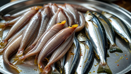 fish on a plate