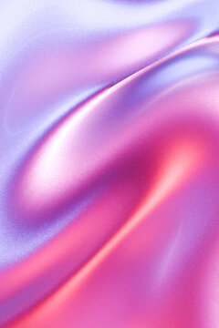 Abstract shiny wave pattern with purple and pink gradient