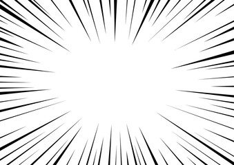 Obraz premium Focus Lines Illust