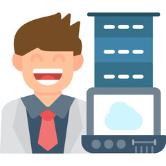 Server Icon Vector Element