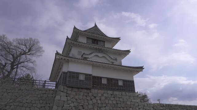 丸亀城の風景（丸亀市）