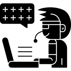 Positive Attitude Icon Vector Element