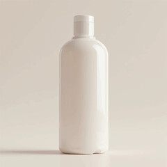 3d cosmetic products, 3d shampoo bottles, shampoo bottles, nozel, without label, shampoo bottle mockup, shampoo bottle with nature background, flower plants,leaves, realistic, forest,stone