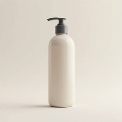 3d cosmetic products, 3d shampoo bottles, shampoo bottles, nozel, without label, shampoo bottle mockup, shampoo bottle with nature background, flower plants,leaves, realistic, forest,stone