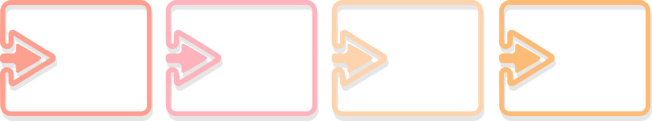 Presentation business infographic template, Abstract infographics options.