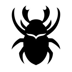 Beetle silhouette