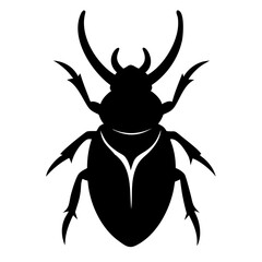 Beetle silhouette