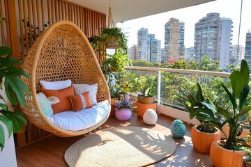 Transform your outdoor space into a serene Easter haven with Elegant pastel-themed Easter balcony decor with a relaxing vibe Discover inspiring ideas for creating a cozy and inviting balcony oasis