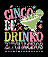 Funny Mexican Fiesta Drink Sublimation