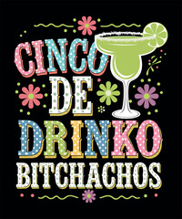 Funny Mexican Fiesta Drink Sublimation