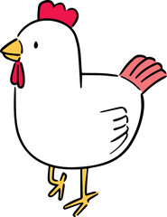 Illustration of chicken