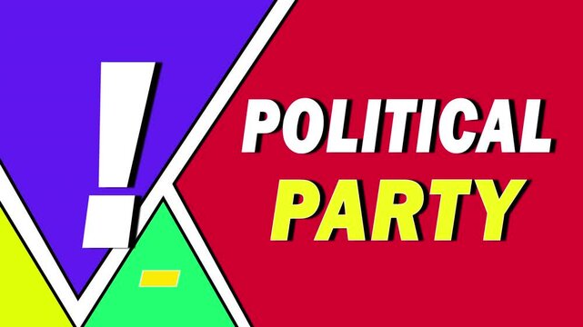 Political party is an organized group of like-minded individuals seeking power to implement their ideology and agenda.