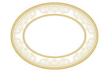 Vintage ornamental frame and border design.