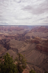 Breathtaking views and scenery of the Grand Canyon of the Colorado River in the United States.