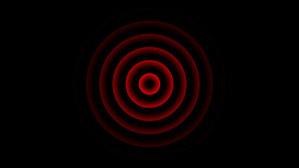 cyan color Technology Radio waves screen illustration . Communications Tower Icon illustration .Technology Radio wave signal icon on a black background.