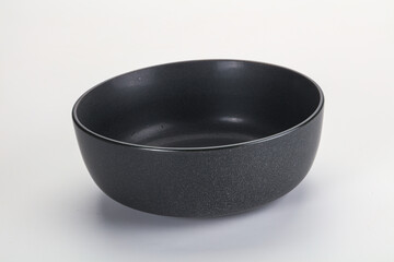 Empty clean color bowl dishware