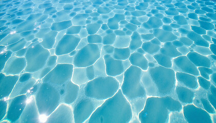 Obraz premium Textured ocean surface reflecting sunlight, serene nature concept