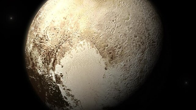 Pluto Dwarf Planet Close View 
Ninth largest and tenth most massive known object to directly orbit the Sun.