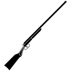 Weapon icon vector. Gun illustration sign. Machine gun symbol. Pistol logo.