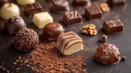 A stream of chocolate, a tempting reminder of sweet indulgence. --ar 16:9 --style raw --stylize 250 --v 6.1 Job ID: a207b2ce-de95-46ba-a5ce-b6f5bdac95b7