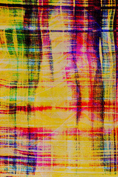 Bold vibrant backdrop with eye catching textures and colors