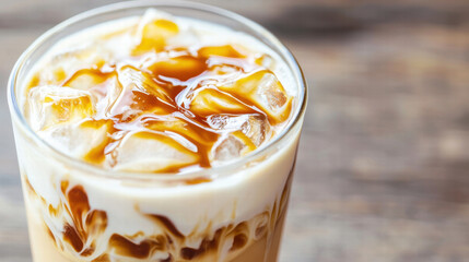 Refreshing beverage perfect for summer themes, ideal for advertising concepts and refreshment. Summer Drink Concept