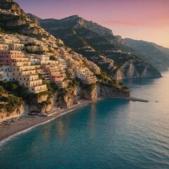 view of the bay of kotor montenegro