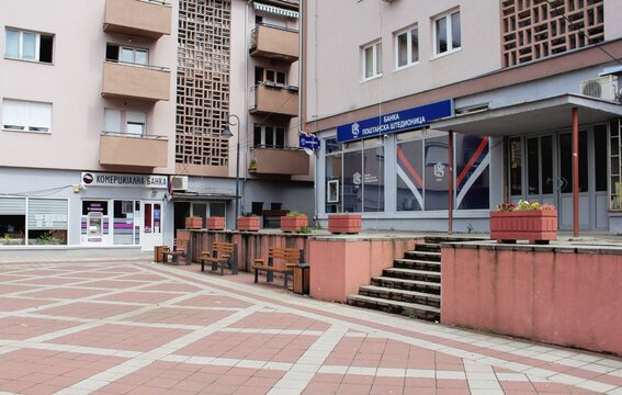 Zvecan, Kosovo - July 2, 2023: A view on the plateau in Zvecan.