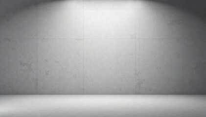 Abstract gray gradient wall background in empty room with bright white light blank studio,  wall,  blank studio