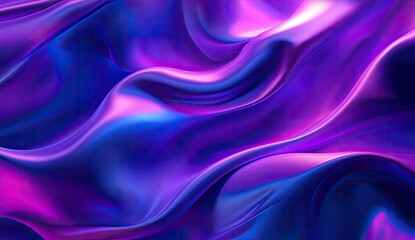 Obraz premium Abstract vibrant flowing fabric (2)