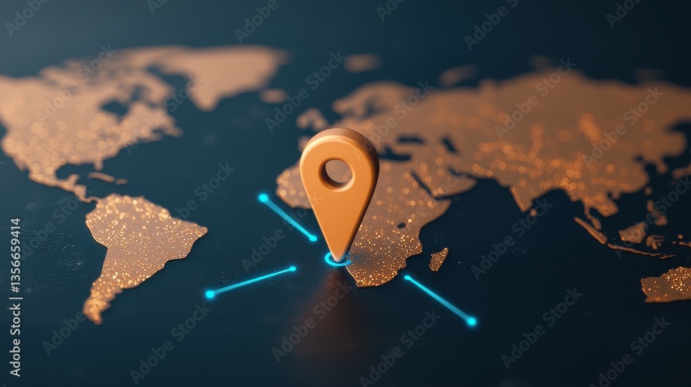 Poster advanced digital mapping and location based services enabling seamless travel logistics and business