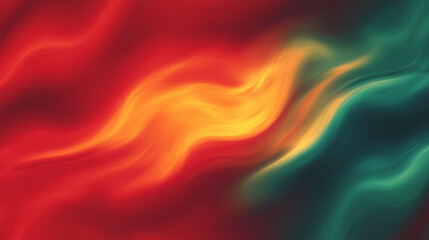 Vibrant abstract background showcasing waves of color blending seamlessly in dynamic swirls and patterns Generative AI