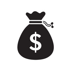 bag with money icon