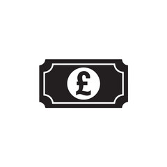 flat black euro sign solid vector icon monochrome graphic symbol for European currency finance and banking transactions