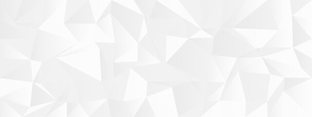 Abstract geometric polygonal pattern in monochrome colors for modern design backgrounds.