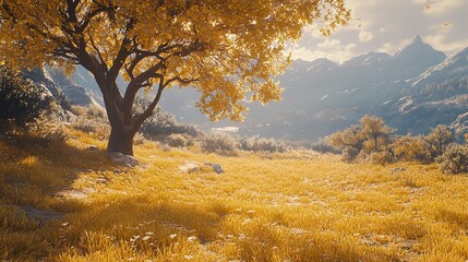 Natural Yellow Background 16K Resolution Ultra Photo