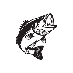 vector illustration of a fish